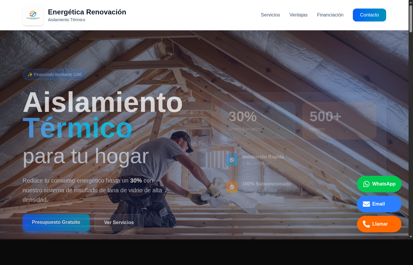 Energética Renovación — réalisation LogiSmart